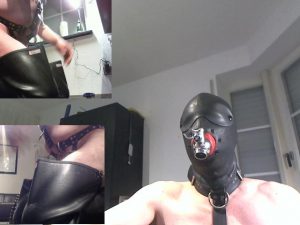 real blackmail Mistress forces slave to take poppers gimp mask rubberreal blackmail Mistress forces slave to take poppers gimp mask rubber
